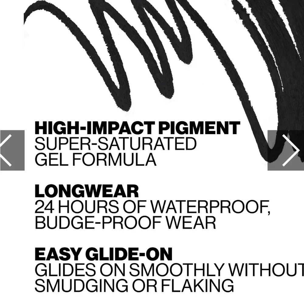 New Smashbox Always On Gel Liner in Shark (discontinued color) quantity one